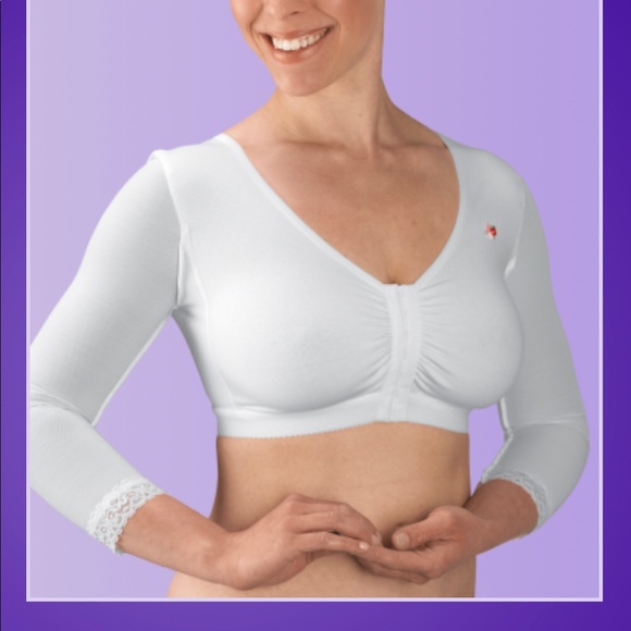 Compression Arm Sleeve - Cotton Bra - Picture 2 of 7